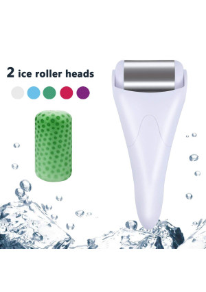 Ice RollerSPANLA 2 Ice Rollers for Face and Eye,Puffiness,Migraine,Pain Relief and Minor Injury