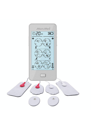 TENS Unit, Muscle Stimulator and Touch Screen Units Electronic Massager with 2 Channels, 24 modes for Treating Back Neck Stress Sciatic Pain and Muscle Relief