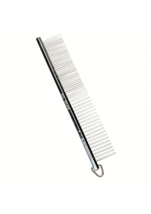 Safari Grooming Comb for Dogs, Stainless Steel