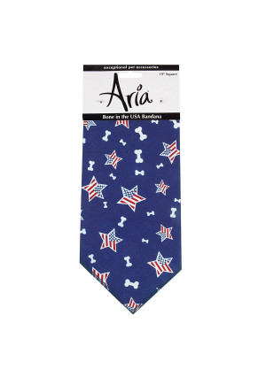 Aria Bone in the USA Bandanas for Dogs
