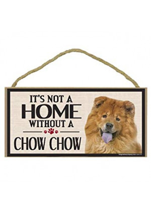 Imagine This Wood Sign for Chow Dog Breeds