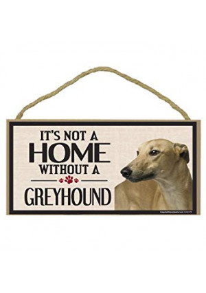 Imagine This Wood Sign for Greyhound Dog Breeds