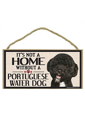 Imagine This Wood Sign for Portuguese Water Dog Breeds