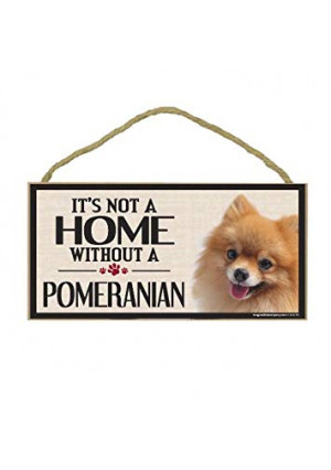 Imagine This Wood Sign for Pomeranian Dog Breeds