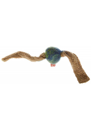 One Pet Planet Wooly Fun Tussle Ball