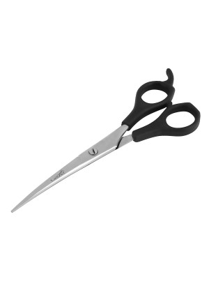 Laazar Curved Pet Grooming Scissors, 6.5" Shear, Stainless Steel