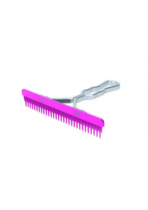Weaver Leather Fluffer Comb with Handle and Replaceable Plastic Blade