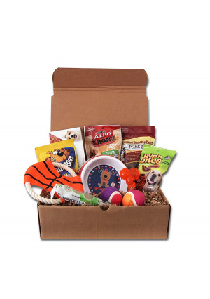 Best Dog Puppy Gift Treats Pet Toy Box Set