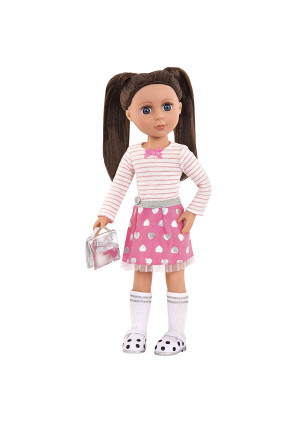 Glitter Girls by Battat - Spot The Shimmer Deluxe Skirt and Top Outfit - Doll Clothes and Accessories Toys, 14"