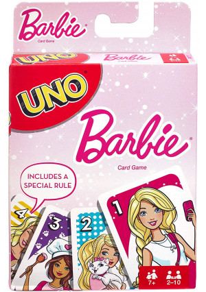 Mattel Games UNO Barbie Card Game