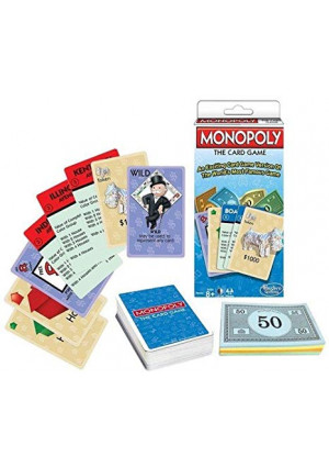 Winning Moves Games Monopoly The Card Game Monopoly and Rummy