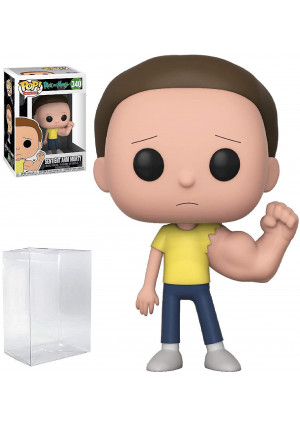 RICK AND MORTY Funko Pop! Animation Sentient Arm Morty #340 Vinyl Figure (Bundled with Pop Box Protector Case)