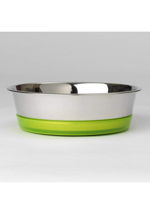 PetRageous 15008 6.5 Cups Maui Stainless Steel Bowl, 8.28" x 2.5"