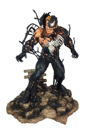 DIAMOND SELECT TOYS MAY182304 Marvel Gallery: Venom PVC Diorama Figure, 9"