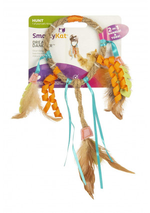 SmartyKat Dream Dangler Jute and Feather Cat Toy