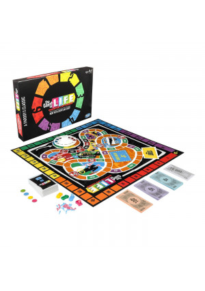 Hasbro Gaming The Game of Life: Quarter Life Crisis Board Game Parody Adult Party Game