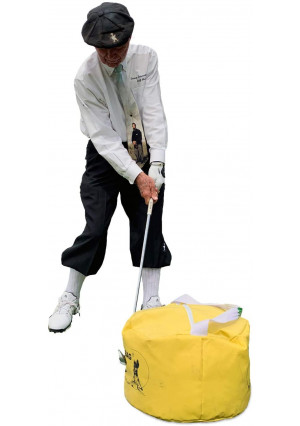 Impact Bag Golf Swing Trainer - Dr. Gary Wiren's Golf Training Aid and Practice Tool - Waterproof and Durable