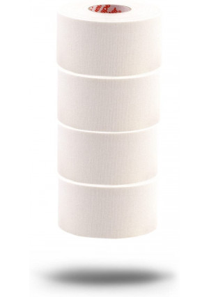 Mueller Mtape, Athletic Trainers Tape - 4 Pack - 1.5" x 10 yds. White # 430607 - Each
