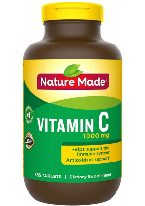 Nature Made Vitamin C 1000 mg 365 Count Tablets