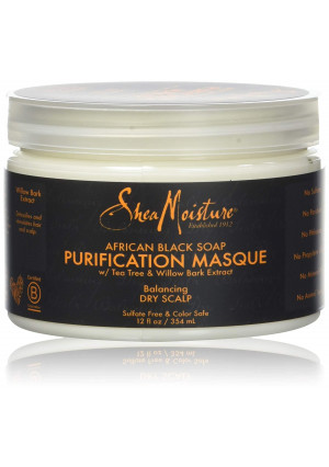 SheaMoisture African Black Soap Purification Masque | 12 oz.