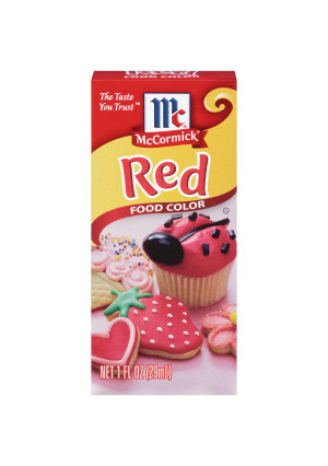 McCormick Red Food Color, 1 fl oz