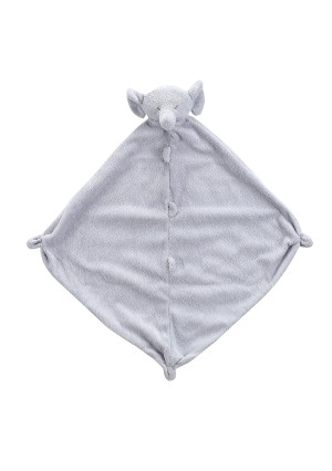 Angel Dear Cuddle Blanket, Grey Elephant, 7 x 3.7 x 2.3 Inch