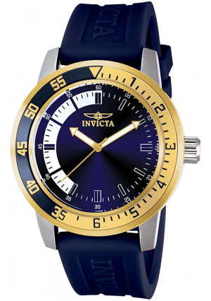 Invicta Men's 12847 Specialty Stainless Steel Watch with Blue Band