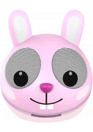 Zoo-Tunes Portable Mini Character Speakers for MP3 Players, Tablets, Laptops etc. (Rabbit)