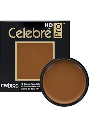 Mehron Makeup Celebre Pro-HD Cream Face and Body Makeup, (0.9 oz) (DARK 1)