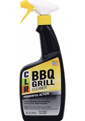 CLR BBQ Grill Cleaner, Spray Bottle, 26 Ounce (Packaging May Vary)