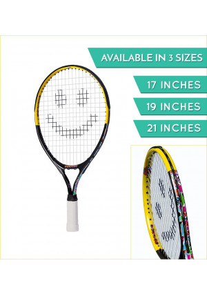 Street Tennis Club Tennis Rackets for Kids Proper Equipment Helps You Learn Faster and Play Better!