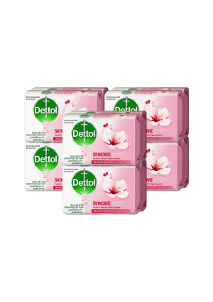 Dettol Anti-Bacterial Bar Soap, Skincare, 110 Gr / 3.88 Oz (Pack of 12)