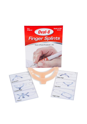 3-Point Products Oval-8 Finger Splint Size 7 (Pack of 1)
