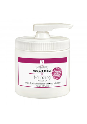 Master Massage Spamaster Unscented 16 Oz Massage Cream