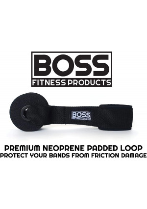 Boss Fitness Products - Heavy Duty Door Anchor - Door Anchor Point Attachment - Great for Resistance Bands and Physical Therapy Bands