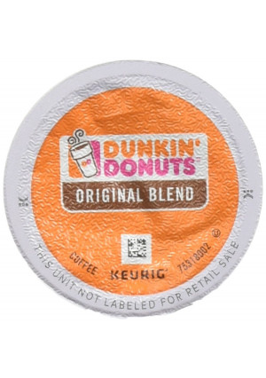 Dunkin' Donuts 2091512 Original Blend Coffee K-Cup Pods Medium Roast 44/Box (006933)