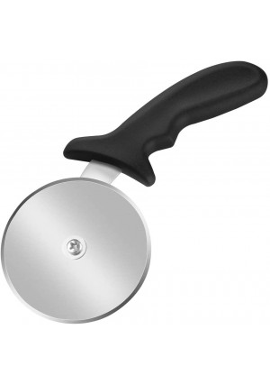 Yinghezu 4.72-Inch Super heavy 173g Stainless Steel Pizza Cutter Wheel, Sharp Cutters, Pizza Wheel, Pizza Slicer - For Pizza Lovers Support dishwasher for easy cleaning