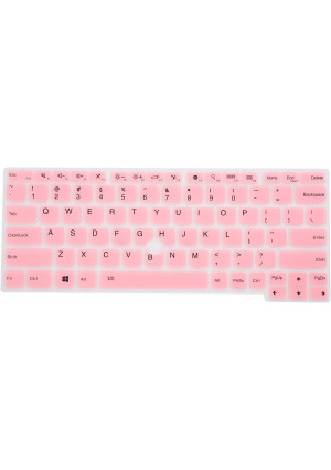 Leze - Keyboard Cover compatible with ThinkPad X260 X270 X280 X390 X395 L390, X380 Yoga, X390 Yoga, ThinkPad X13, X13 Yoga Laptop - Pink