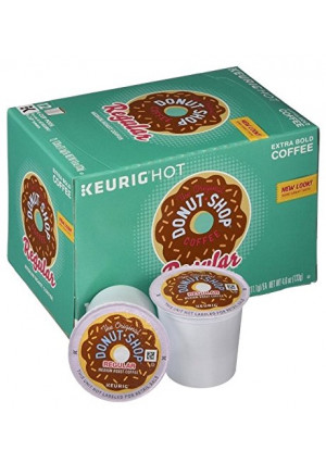 The Original Donut Shop Regular, Keurig Single-Serve K-Cup Pods, Medium Roast Coffee, 12 Count