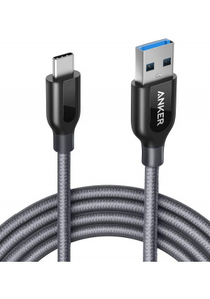 Anker USB Type C Cable, Powerline+ USB C to USB 3.0 Cable (3ft), High Durability, for Samsung Galaxy Note 8, S8, S8+, S9, MacBook, Sony XZ, LG V20 G5 G6, HTC 10, Xiaomi 5 and More