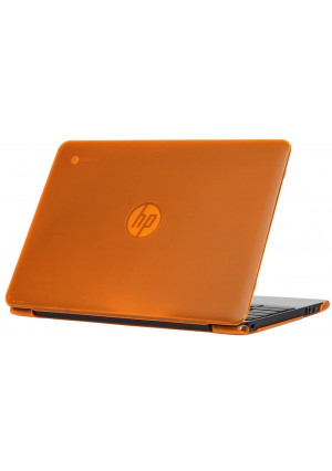 mCover iPearl Hard Shell Case for 2016 11.6" HP Chromebook 11 G5 / V011DX / V012NR laptops (NOT Compatible with Older HP Chromebook 11 G1 / G2 / G3 / G4 / G4 EE Models) (Orange)