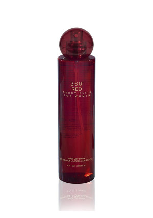 Perry Ellis 360 Red for Women, 8.0 fl oz Body Mist