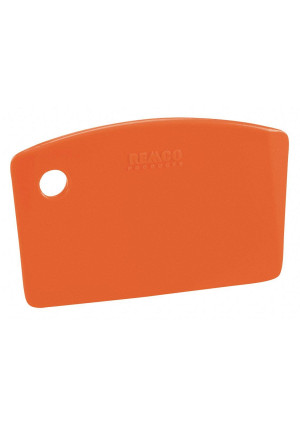 Remco 5" Mini Bench Scraper, Orange