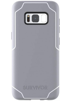 Griffin Cell Phone Case for Samsung Galaxy S8 - Gray/White