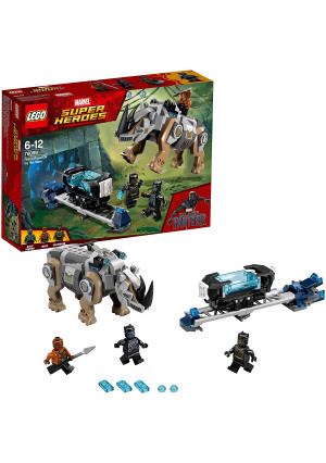 LEGO Marvel Super Heroes Black Panther - Rhino Face-Off by The Mine