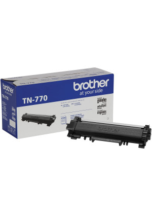 Brother TN-770 HL-L2370 MFC-L2750 Toner Cartridge (Black) in Retail Packaging