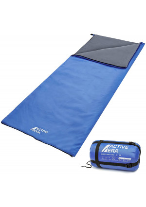 Ultra Lightweight Sleeping Bag - Perfect for Warm Weather, Sleepovers, Fishing, Outdoor Camping and Hiking in the Summer Months