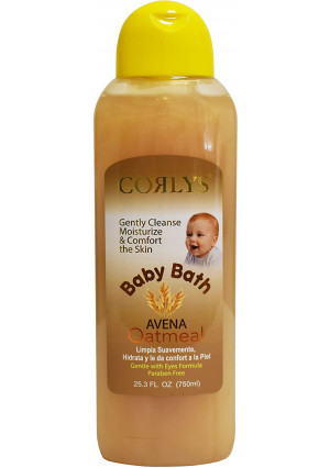 Corlys Baby Wash Avena, Jabon Hidratante 25.3 oz