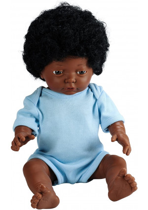 Educational Insights Baby Bijoux Doll, African American Boy