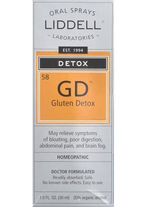 LIDDELL Laboratories Gluten Detox, 0.02 Pound
